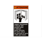 CEMBRE SPA - CEM2613300-D ETICH.VS-I133 PER IMP.ELETTR.125X62 TEDESCO