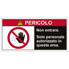 CEMBRE SPA - CEM2613800 ETICH.VS-I138 PER IMP.ELETTR.62X125