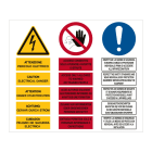 CEMBRE SPA - CEM2615000 ETIC.VS-I150 IMP.ELETTR.150X180MM IN LIN