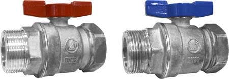 VALSIR - VALVS0110034 KIT 2 VALVOLE COMPATTE DRITT S/BOC 1 1/4