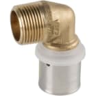 VALSIR - VALVS0170521 PEXAL BRASS GOMITO MASCHIO 20X2 X 1/2