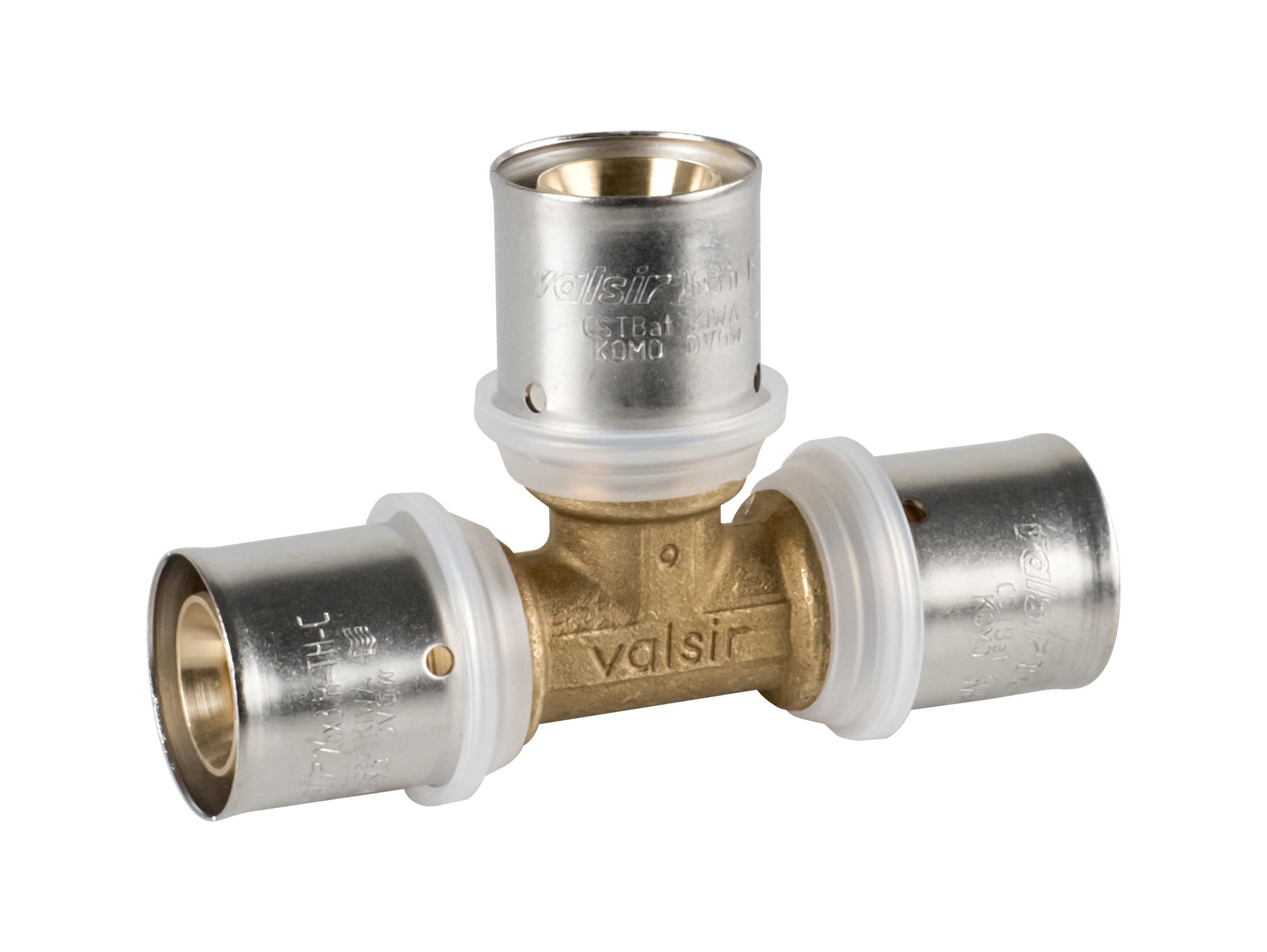 VALSIR VALVS0131135 PEXAL BRASS T INTERMEDIO 50X50X50