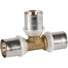 VALSIR - VALVS0170703 PEXAL BRASS T INTERMEDIO 16X2-16X2-16X2