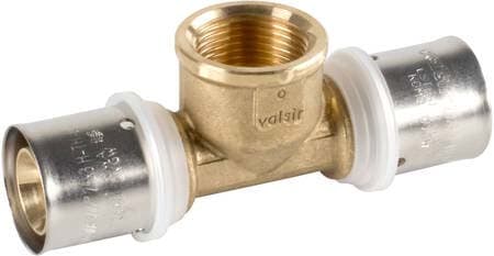 VALSIR VALVS0170921 PEXAL BRASS T FEMMINA 20X2 X 1/2 X 20X2