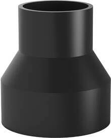 VALSIR VALVS0336019 RIDUZIONE CONCENTRICA HDPE D. 90/75