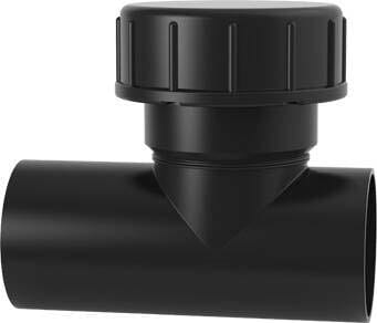 VALSIR - VALVS0348017 ISPEZIONE LINEARE 90 HDPE D. 200