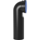 VALSIR VALVS0364003 CURVA WC VASO SOSPESO VERT. HDPE D.110