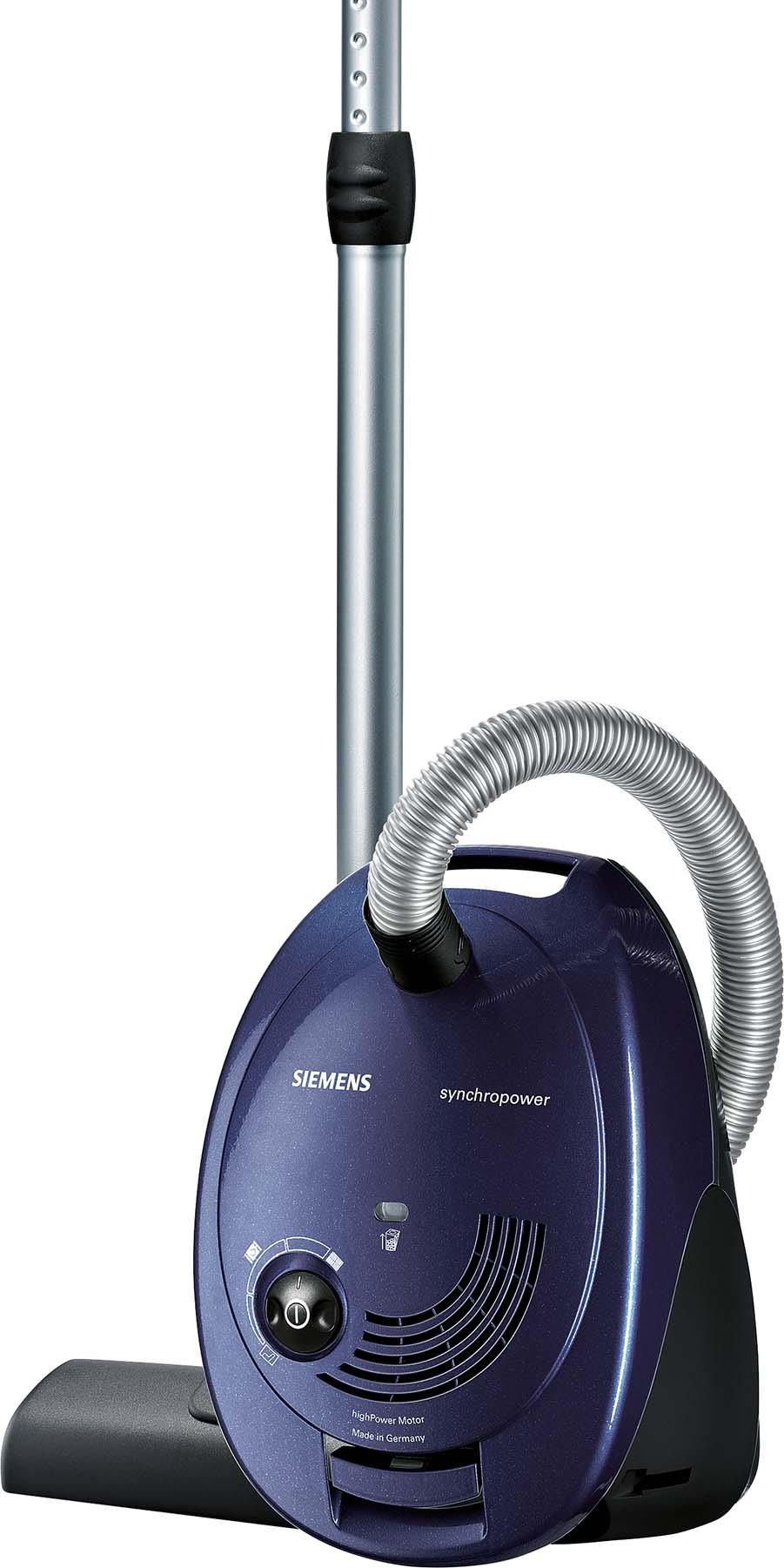 Siemens Hausgerate - SIZVS06A111 Bodenstaubsauger synchPow 600W 79dB 9M 4