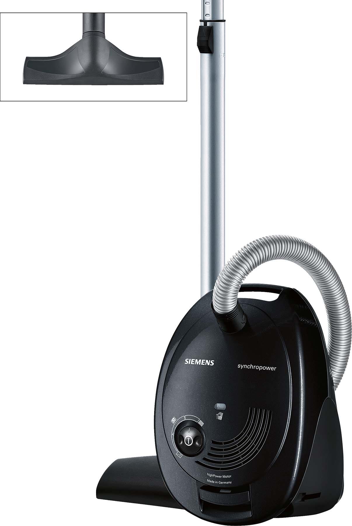 Siemens Hausgerate - SIZVS06A212 Bodenstaubsauger synchPow 600W 79dB 9M 4