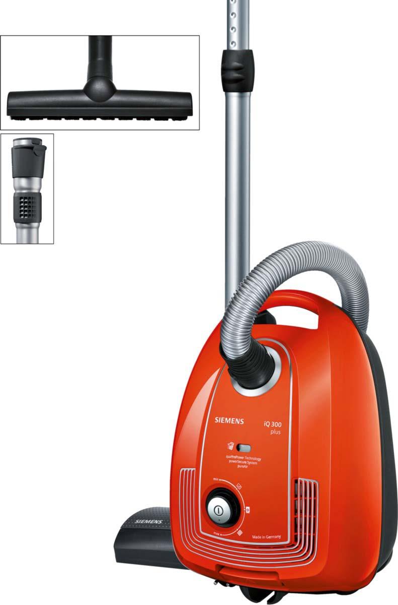 Siemens Hausgerate - SIZVSP3AAAA Bodenstaubsauger quatPow 750W 77dB 11m 4