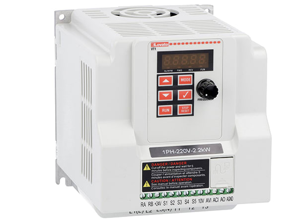 LOVATO LOVVT122A240 INVERTER MONOF. 2,2KW USCITA TRIF.240VAC