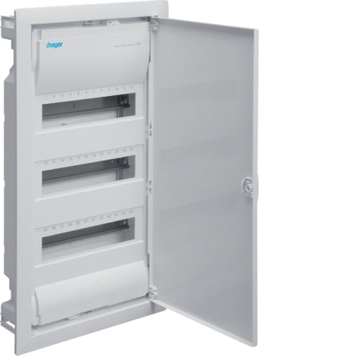 HAGER BOCCHIOTTI - HBZVU36NC Kleinv.,Volta,UPV,3x12PLE,IP30