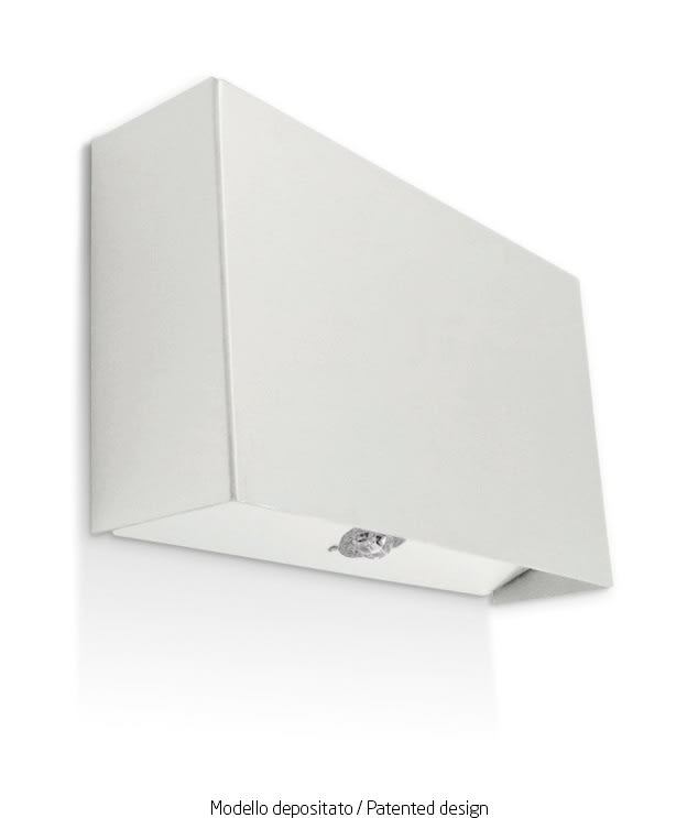 LINERGY SRL - LENVW1901 VIALED WALL BIANCO 340LM SL CENTRAL BATT
