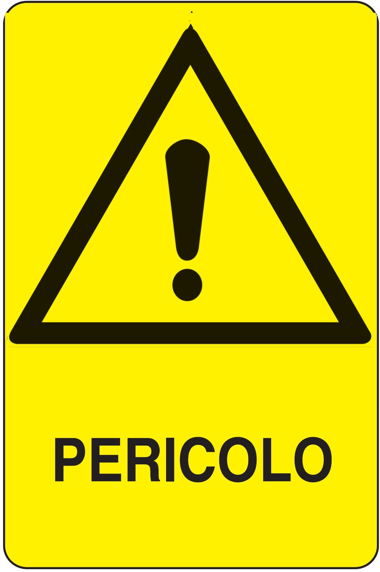 OCMEI SRL OCMW001-400-B CART.330X500MM PERICOLO