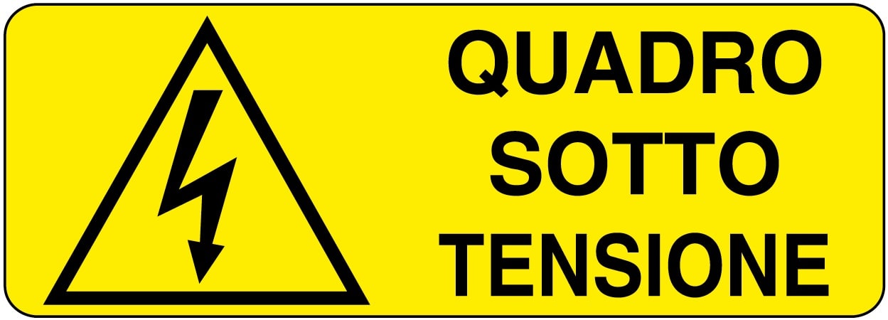 OCMEI SRL - OCMW012-347-AD ETIC.ADES.350X125MM QUADRO SOTTO