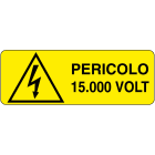 OCMEI SRL OCMW012-358-AD ETIC.ADES.350X125MM PERICOLO 15.0