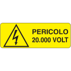 OCMEI SRL - OCMW012-361-A CART.350X125MM PERICOLO 20.000