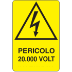 OCMEI SRL OCMW012-361-B CART.330X500MM PERICOLO 20.000