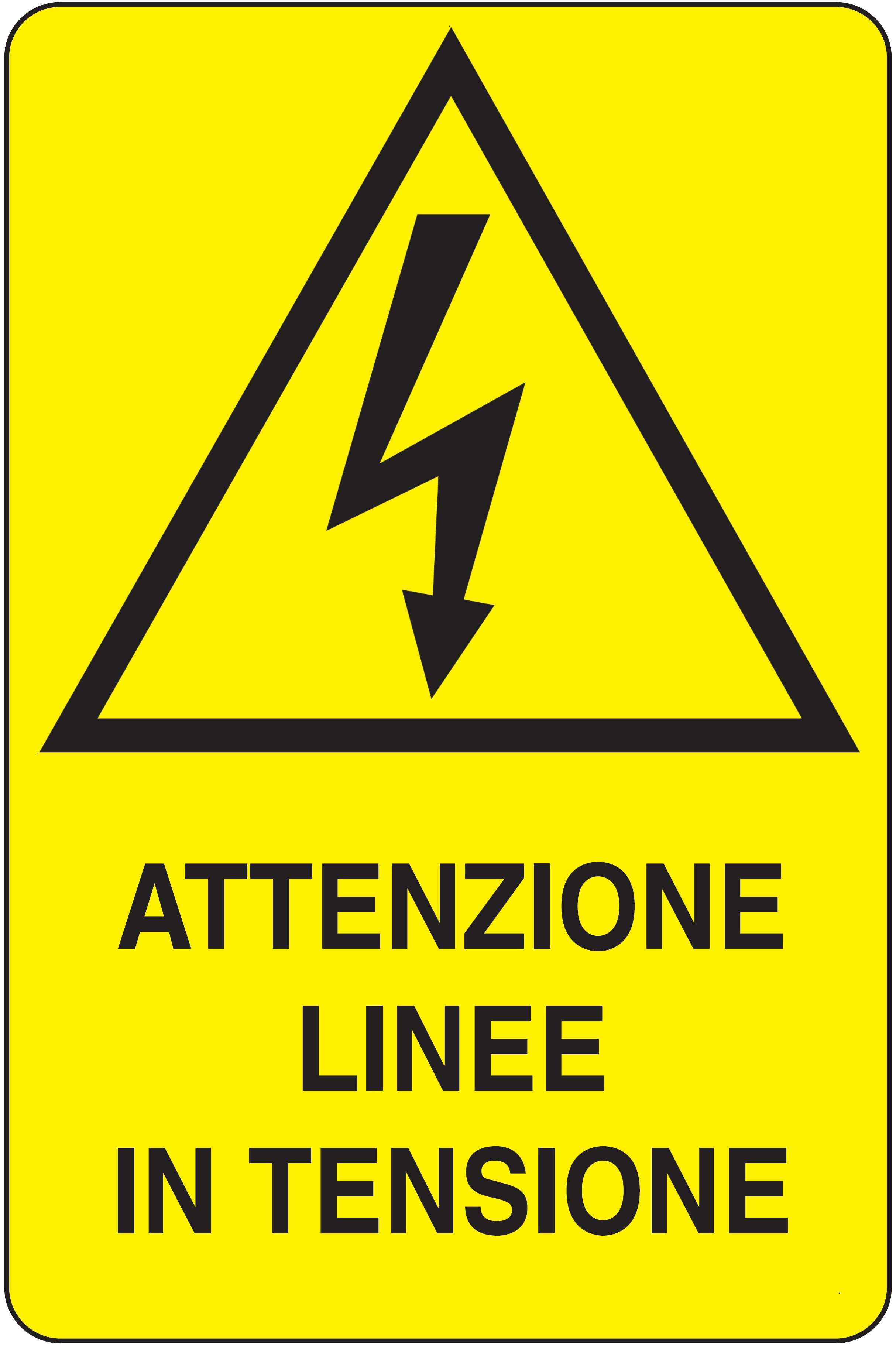 OCMEI SRL - OCMW012-366-B CART.PERICOLOF.TO MM 330X500