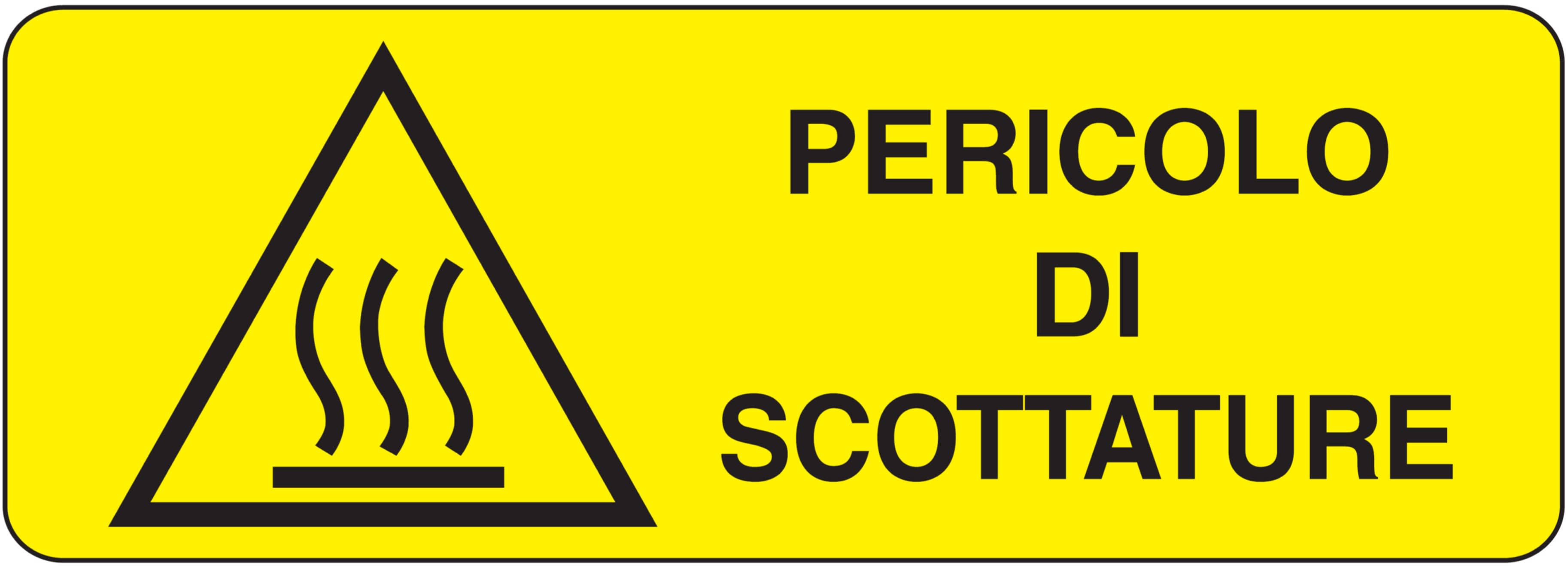 OCMEI SRL - OCMW017-454-A CART.350X125MM PERICOLO DI SCOT