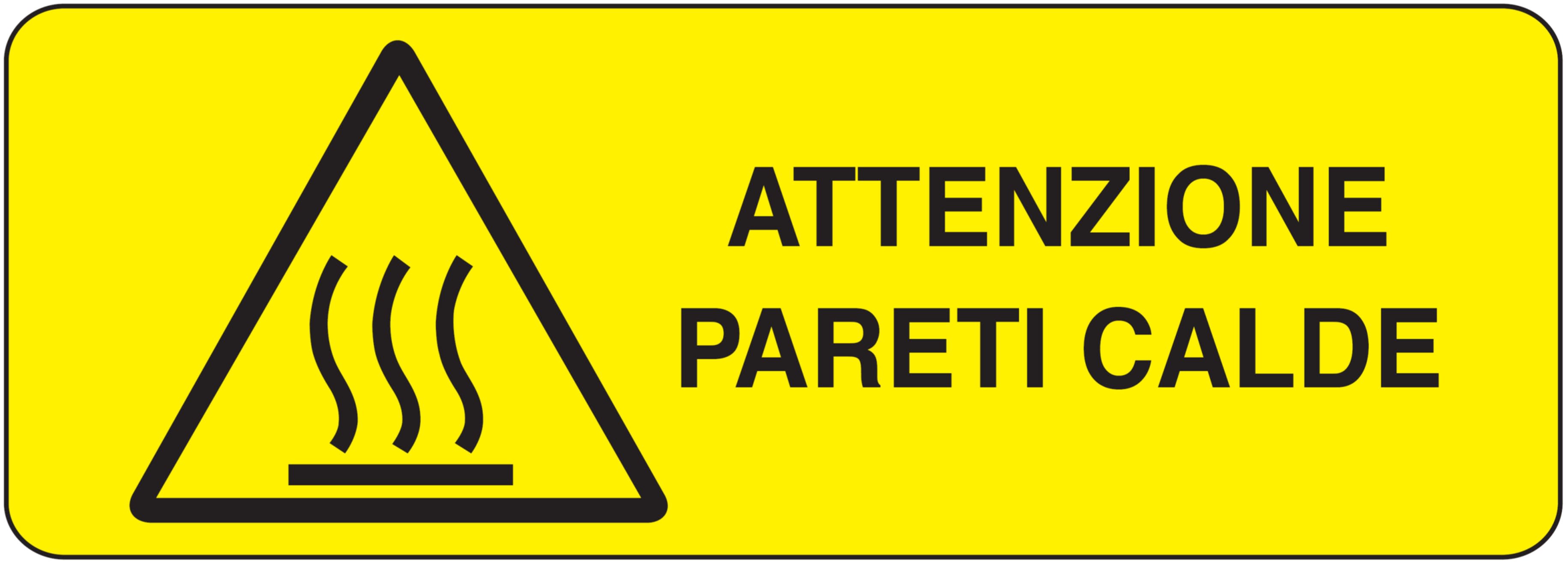 OCMEI SRL - OCMW017-462-A CART.350X125MM ATTENZIONE PARET