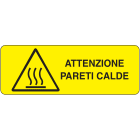 OCMEI SRL - OCMW017-462-A CART.350X125MM ATTENZIONE PARET