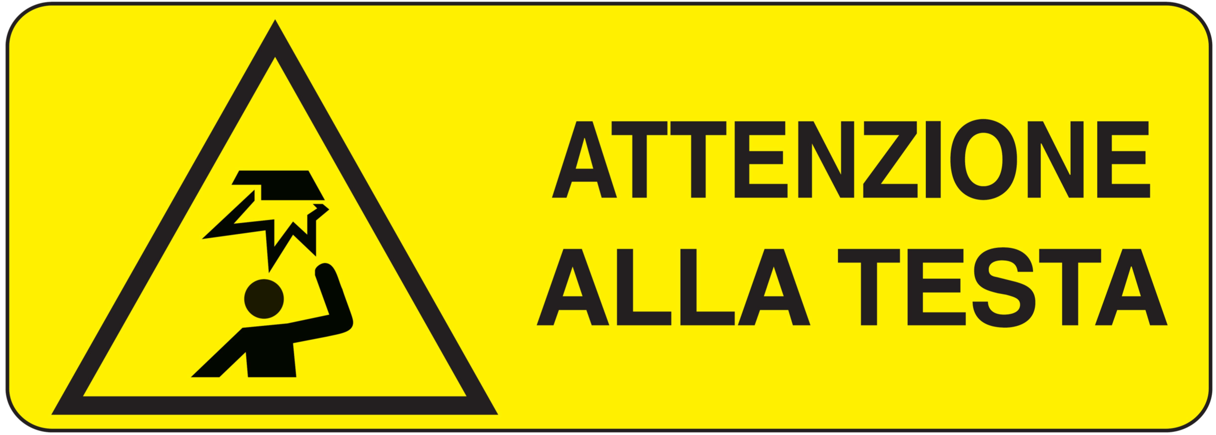 OCMEI SRL - OCMW020-427-AD ETIC.ADES.350X125MMATTENZIONE A