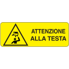 OCMEI SRL - OCMW020-427-AD ETIC.ADES.350X125MMATTENZIONE A
