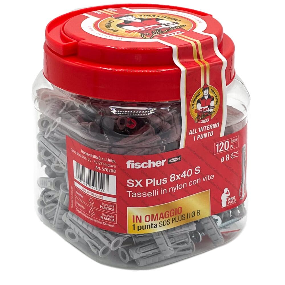 FISCHER ITALIA FIS00570208 SX PLUS 8X40 S BARATTOLO 120PZ