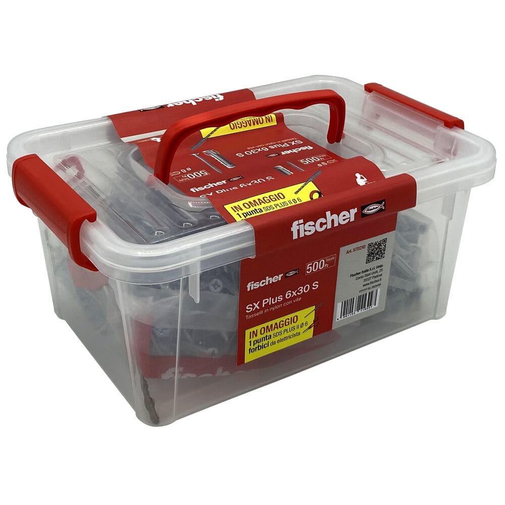 FISCHER ITALIA FIS00570210 SX PLUS 6X30 S VASCHETTA 500PZ