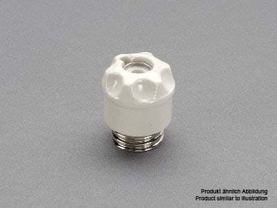 WOEHNER ELECTROTECHN WOH01098000 TAPPO A VITE DII, PORCELLANA