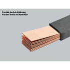 WOEHNER ELECTROTECHN - WOH01113000 BARRA CU FLEX STAGN.10X50X1 ISOLATA L=2M