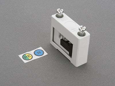 WOEHNER ELECTROTECHN - WOH01601000 SUPPORTO PER BARRE PIATTE, 1P, SIST. 60