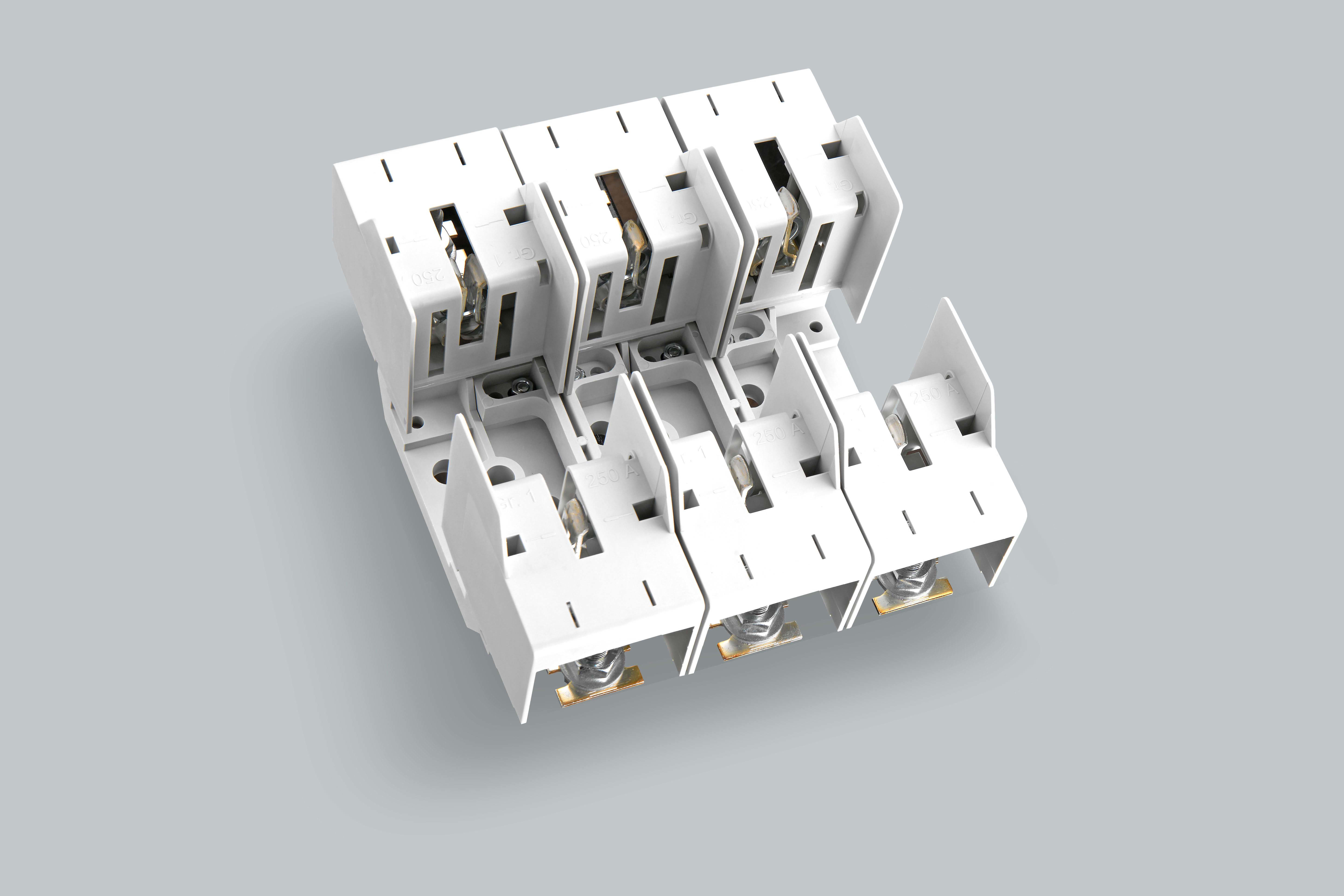 WOEHNER ELECTROTECHN - WOH03763000 BASE NH1 X PANNELLO, 3P, M10