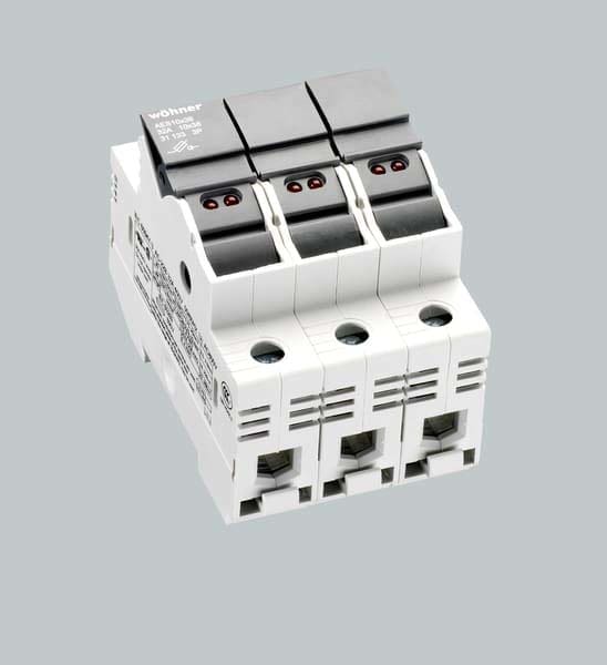 WOEHNER ELECTROTECHN - WOH31133000 AMBUS X FUS. 10X38, 3P CON LED