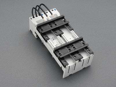 WOEHNER ELECTROTECHN - WOH32440000 ADATT. EC 16A, 2DIN, 90MM