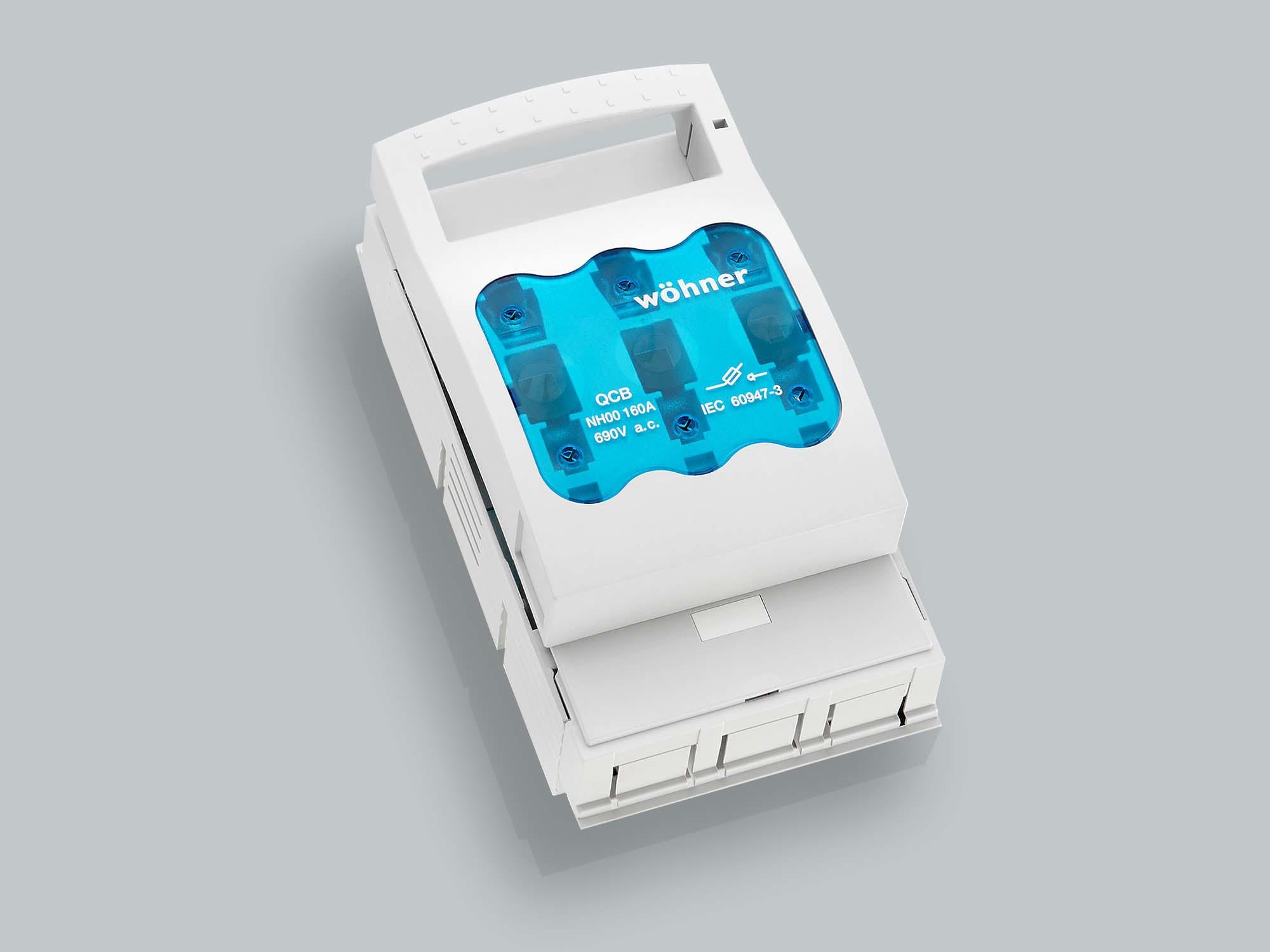 WOEHNER ELECTROTECHN - WOH33079000 BASE SEZ. QCB, NH00, 3P, X SIS60 (5P), M