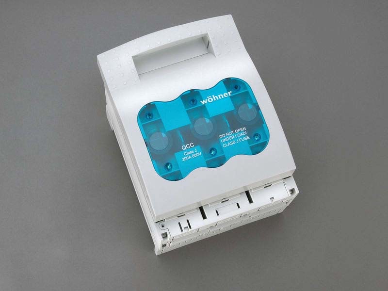 WOEHNER ELECTROTECHN WOH33403000 BASE QCC X FUS CLS. J 200A, SIS 60MM