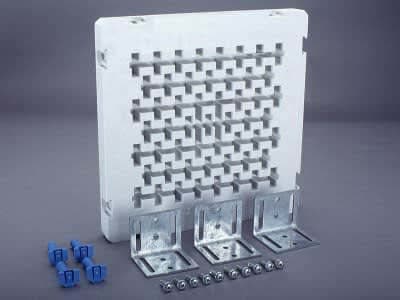 WOEHNER ELECTROTECHN WOH35008000 SUPPORTO X UNITA ALLACIAM., UNIV., ESTER