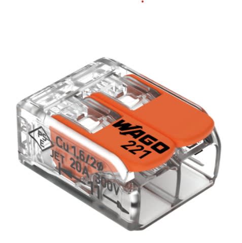 WAGO ITALIA SRL - WAG221-412 CONNETTORE DI GIUNZIONE COMPACT PER TUTT
