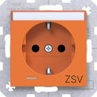 BERKER BRKWAS1439AP SCHUKO LED CTR ZSV ETICH VITE AX/CX ARAN