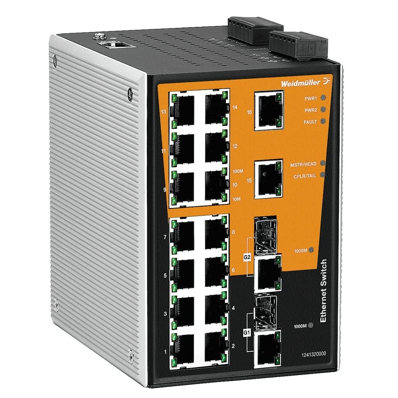WEIDMULLER - WEI1241320000 IE-SW-PL18M-2GC-16TX