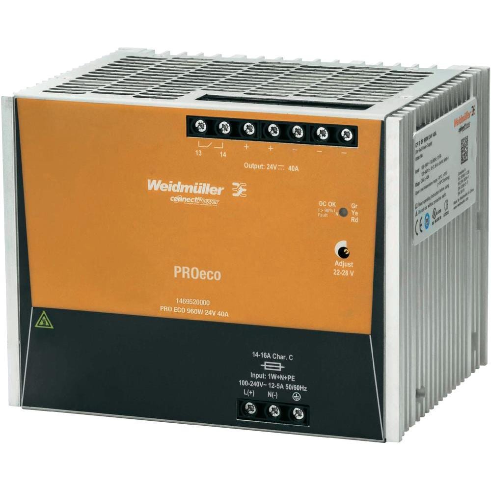 WEIDMULLER WEI1469520000 PRO ECO 960W 24V 40A