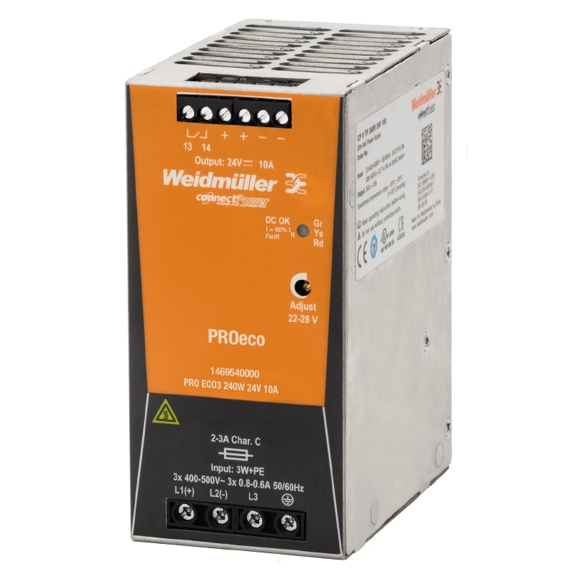 WEIDMULLER WEI1469540000 PRO ECO3 240W 24V 10A