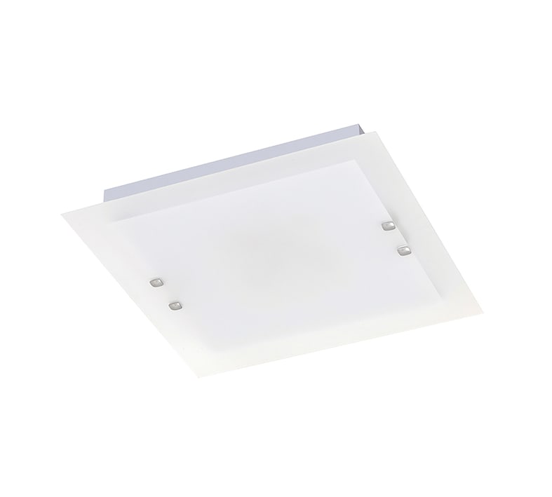 ROSSINI RSSWES002B PLAFONIERA BIANCA/VETRO EXTRACHIARO E27