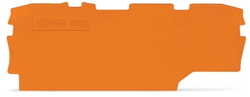WAGO ITALIA SRL WAG2002-1992 PIASTRA TERMINALE INTERMEDIA SPESSORE 1M