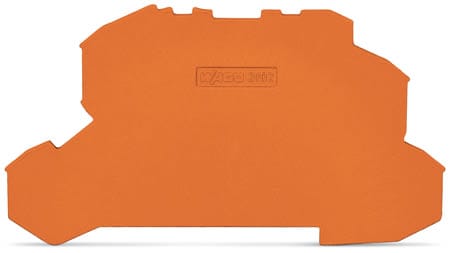 WAGO ITALIA SRL WAG2002-2692 PIASTRA TERMINALE INTERMEDIA SPESSORE 1M