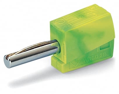 WAGO ITALIA SRL - WAG215-911 Spina a banana per presa da 4 mm D, gial