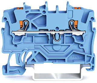 WAGO ITALIA SRL WAG2201-1204 MORS PASS 2 CONDUTT PULS 1,5MMQ PRESA TE