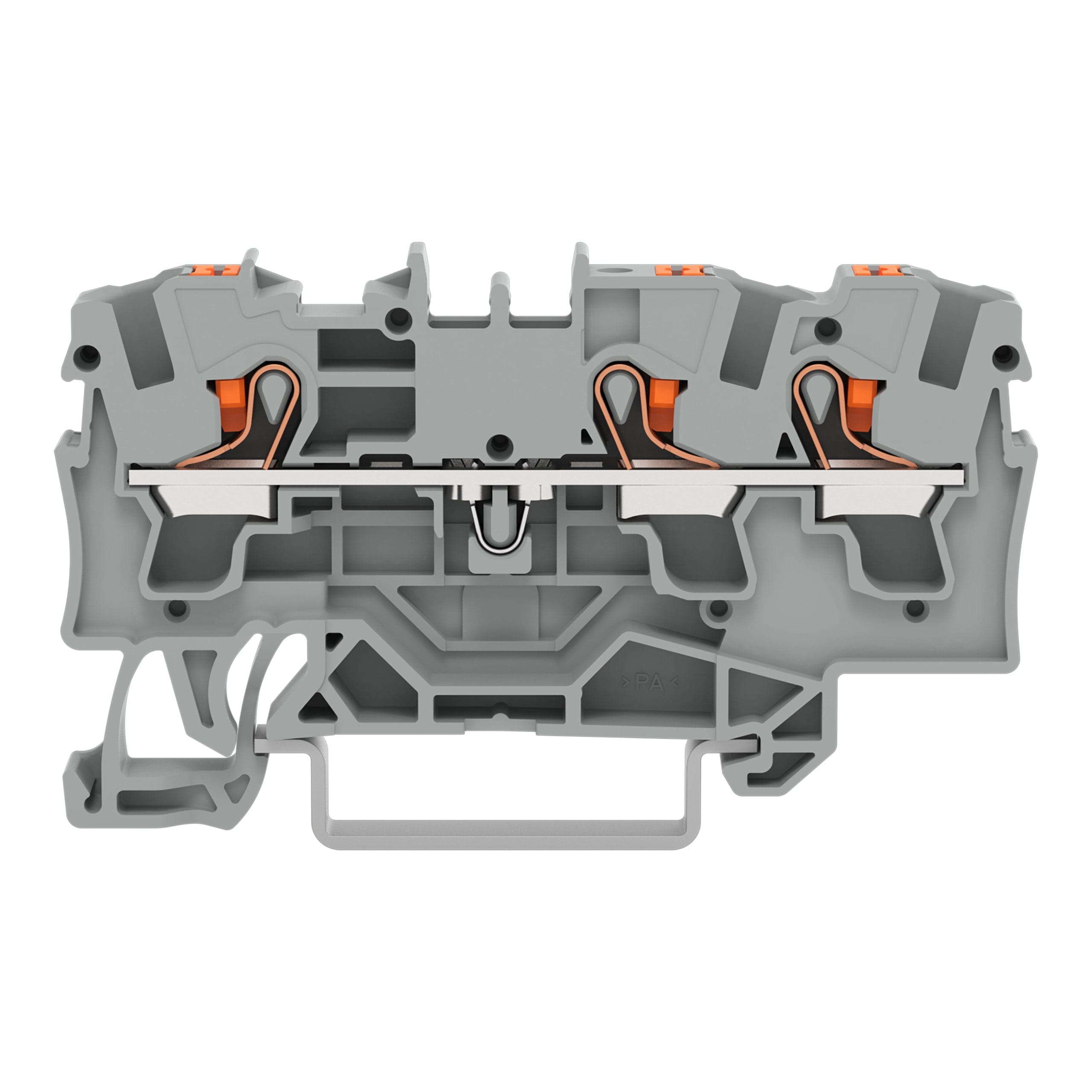 WAGO ITALIA SRL WAG2204-1301 MORS PASS 3 CONDUTT PULS 4MMQ PRESA TEST